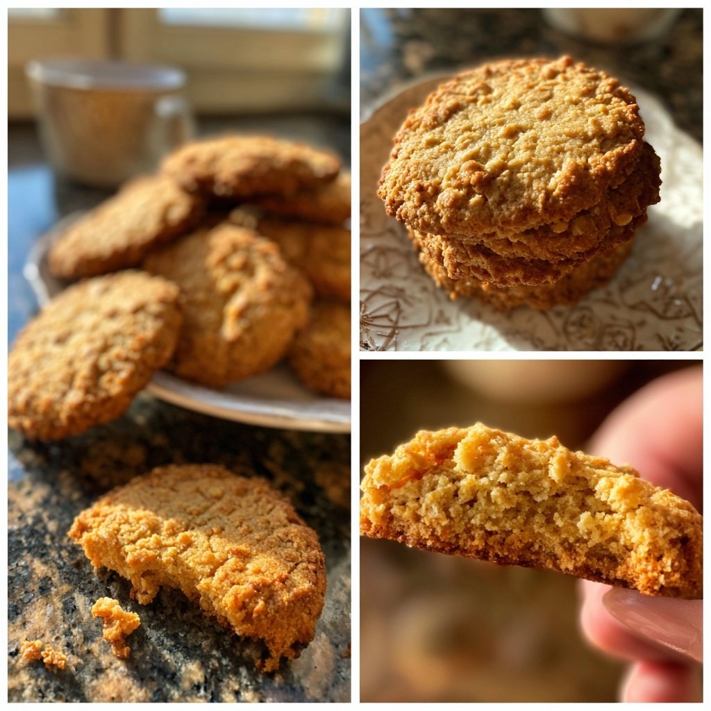 Cookies mit Hafer und Honig