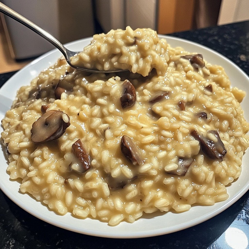 Risotto mit Champignons