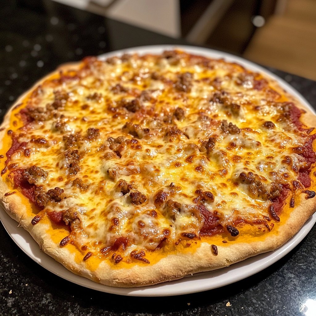 Pizza mit Artischocken