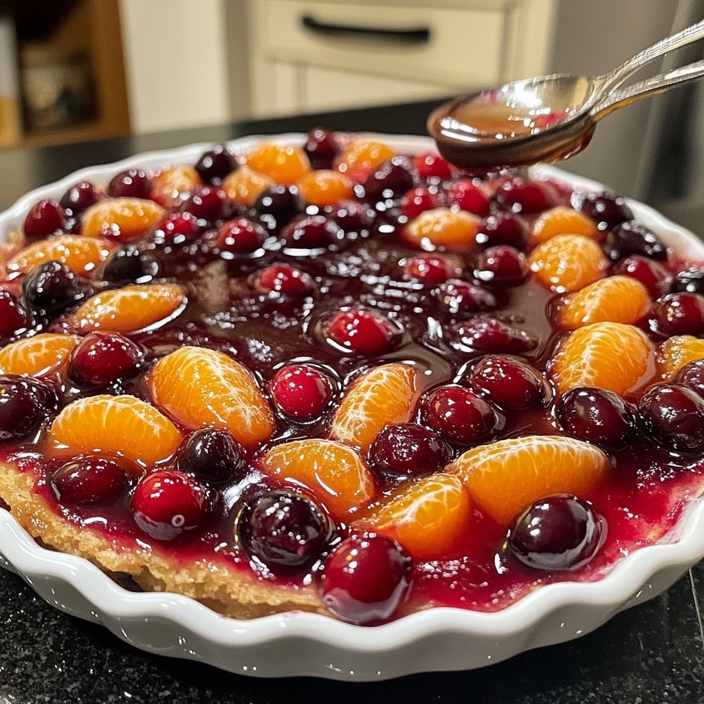 Hausgemachte Orangen-Cranberry-Soße