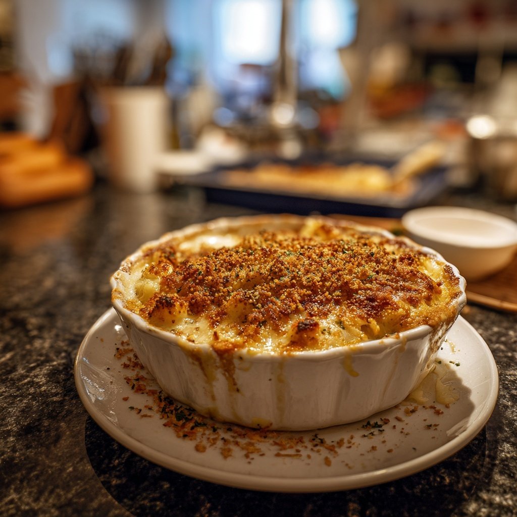 Blumenkohl Auflauf Mit Käsekruste