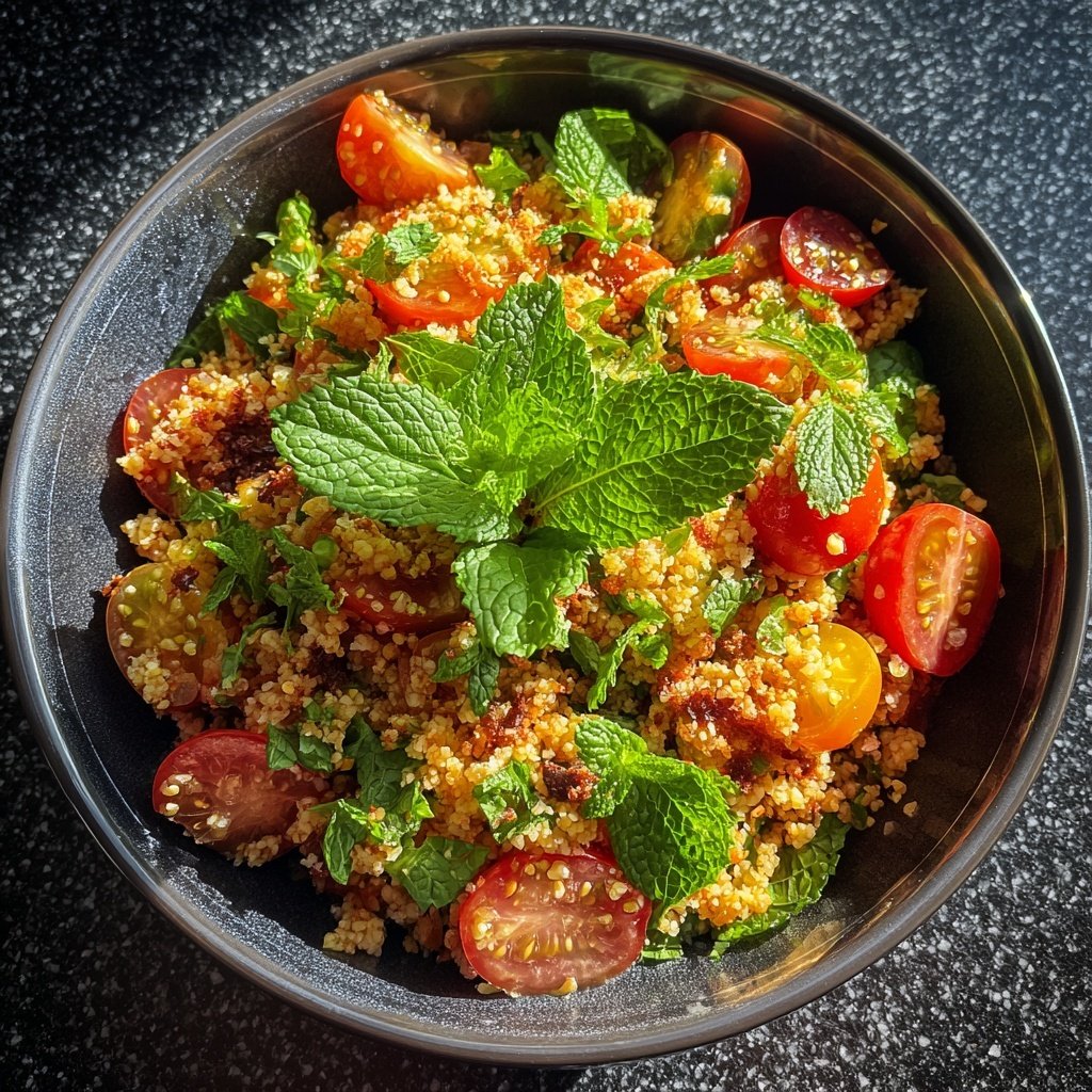 Bulgur Salat Zum Grillen Mit Minze