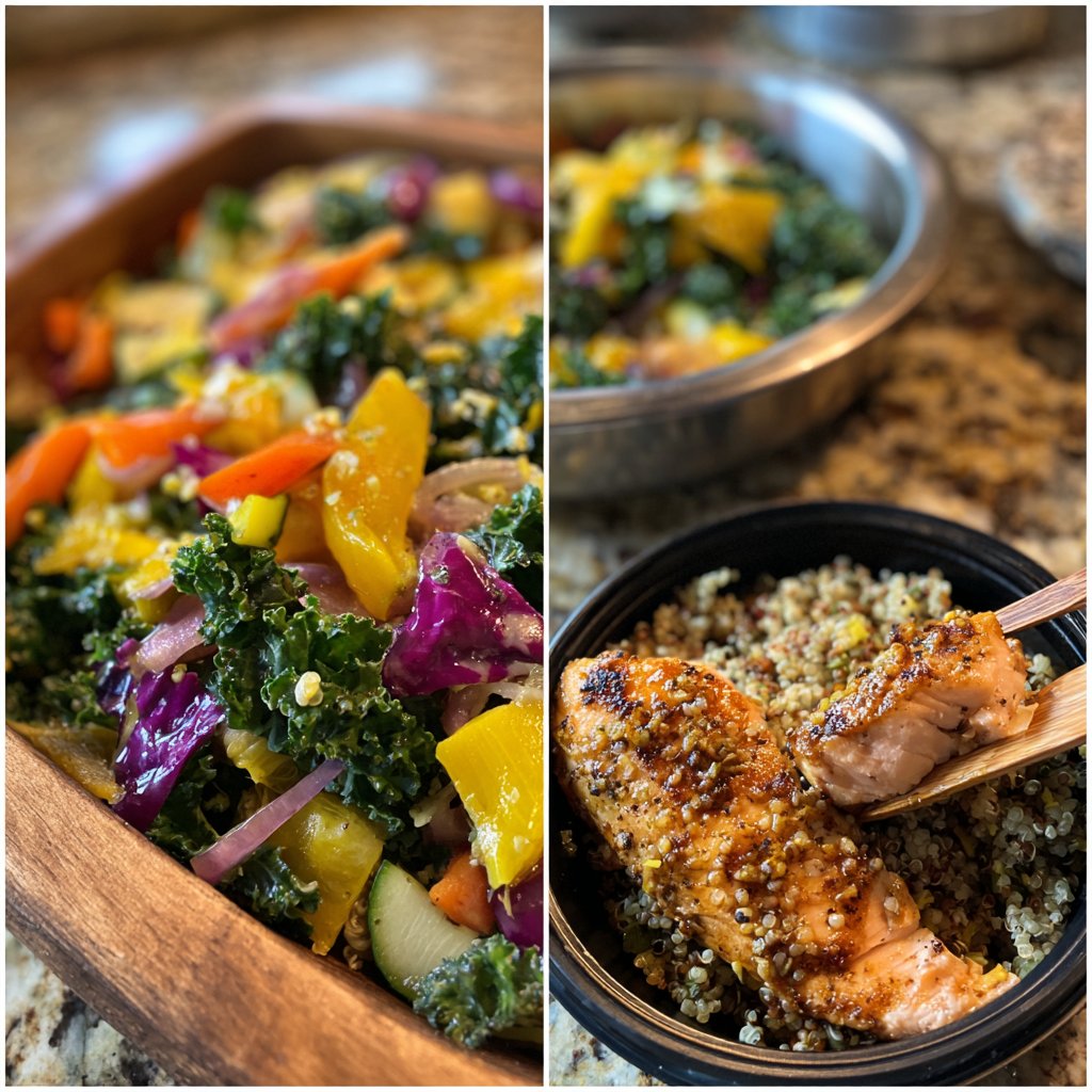 Mittagessen für Meal Prep