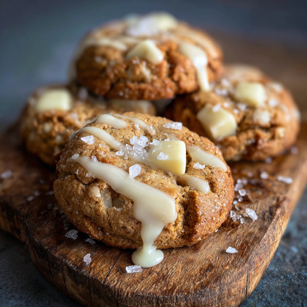 Cookies mit weißer Schokolade